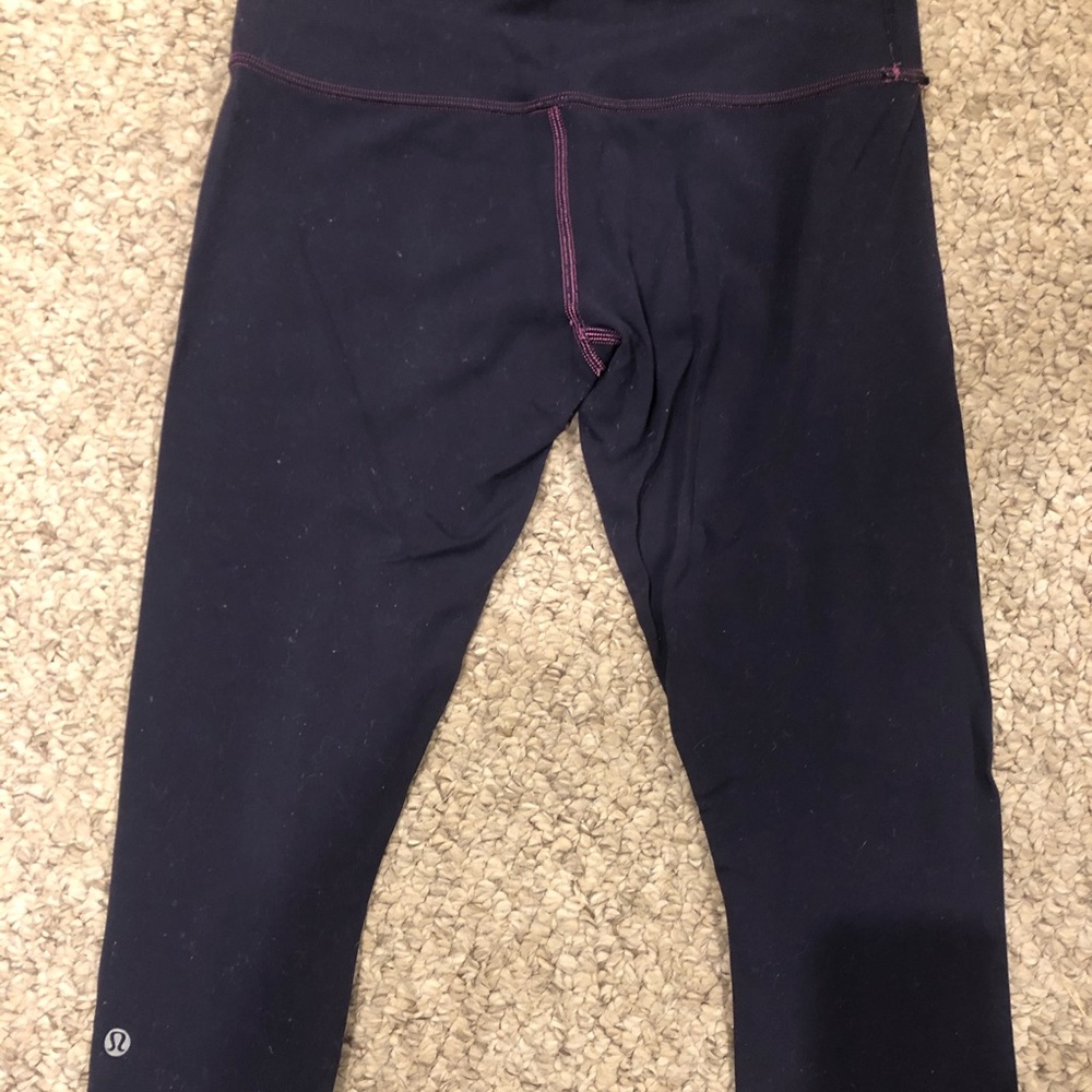 Lululemon mid rise crop leggings